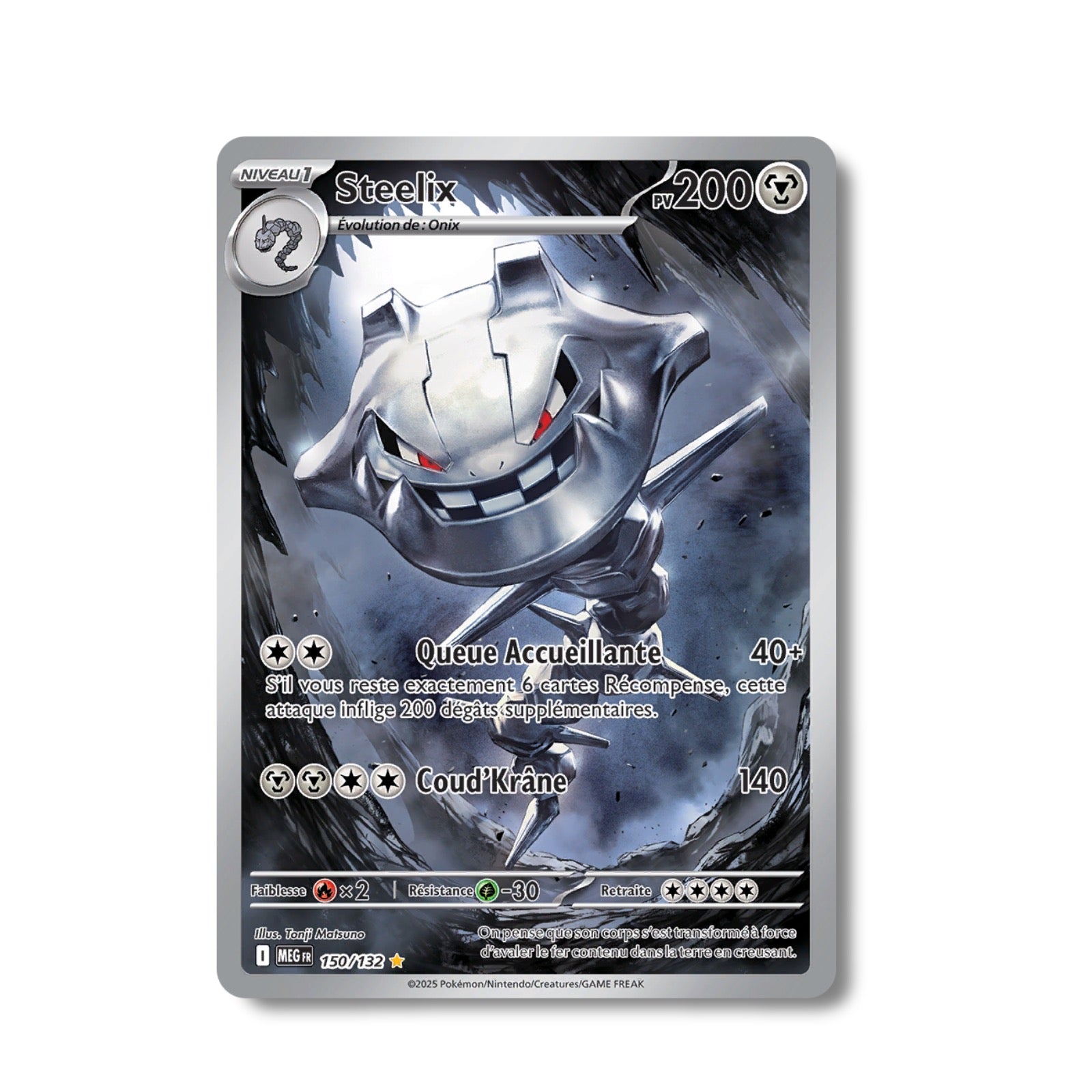 Steelix 150/132 - Méga-Évolution de Base
