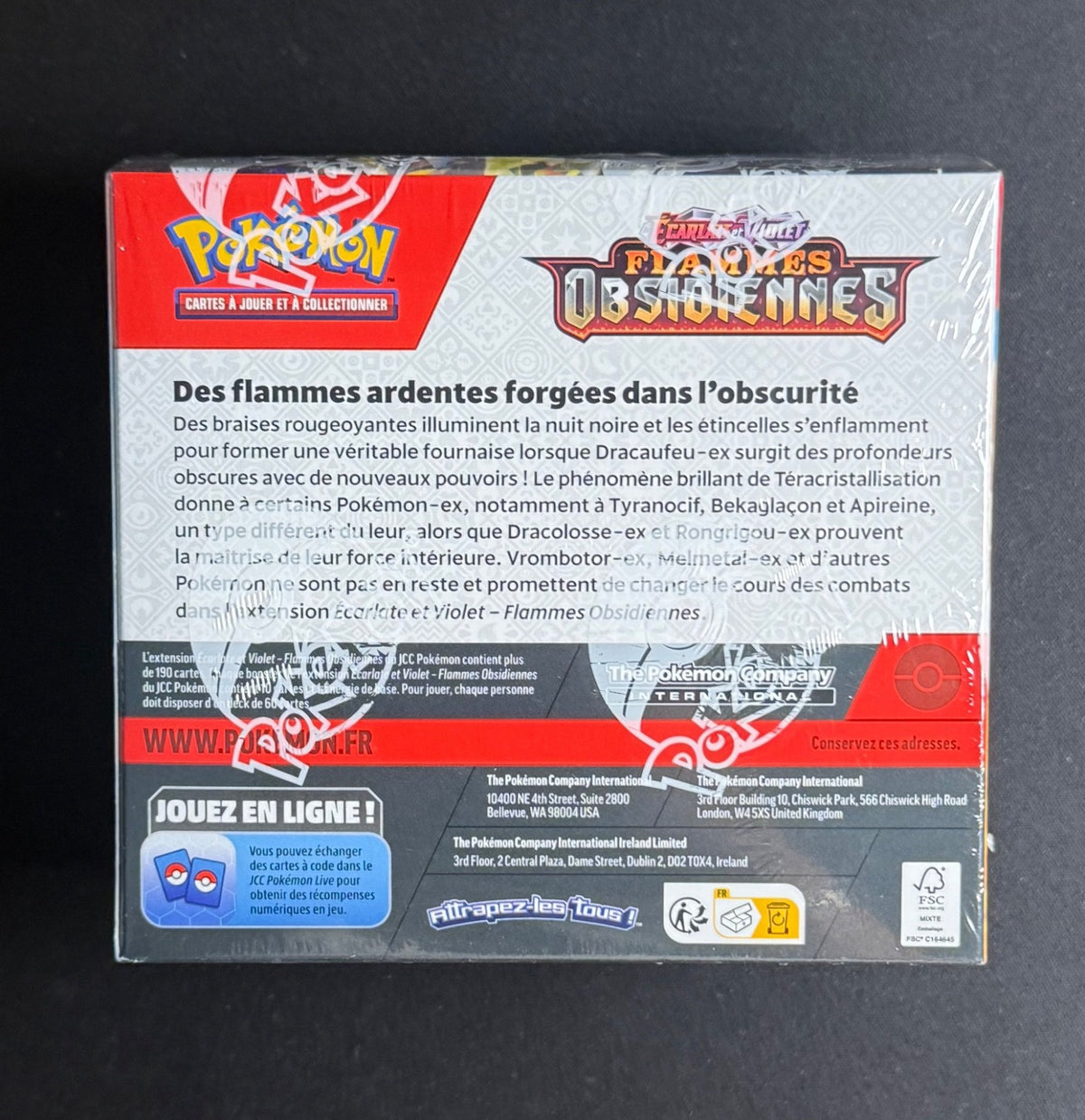 Display – Écarlate et Violet : Flammes Obsidiennes (EV03)
