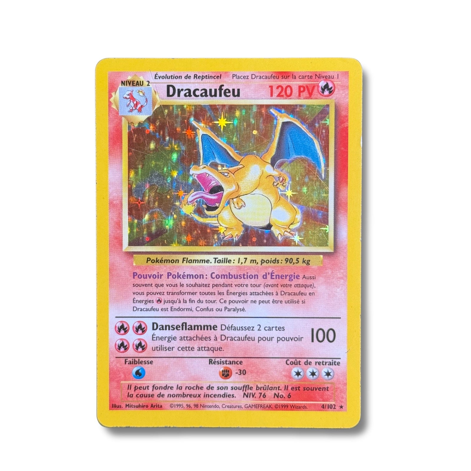 Dracaufeu Holographique 4/102 - Set de Base