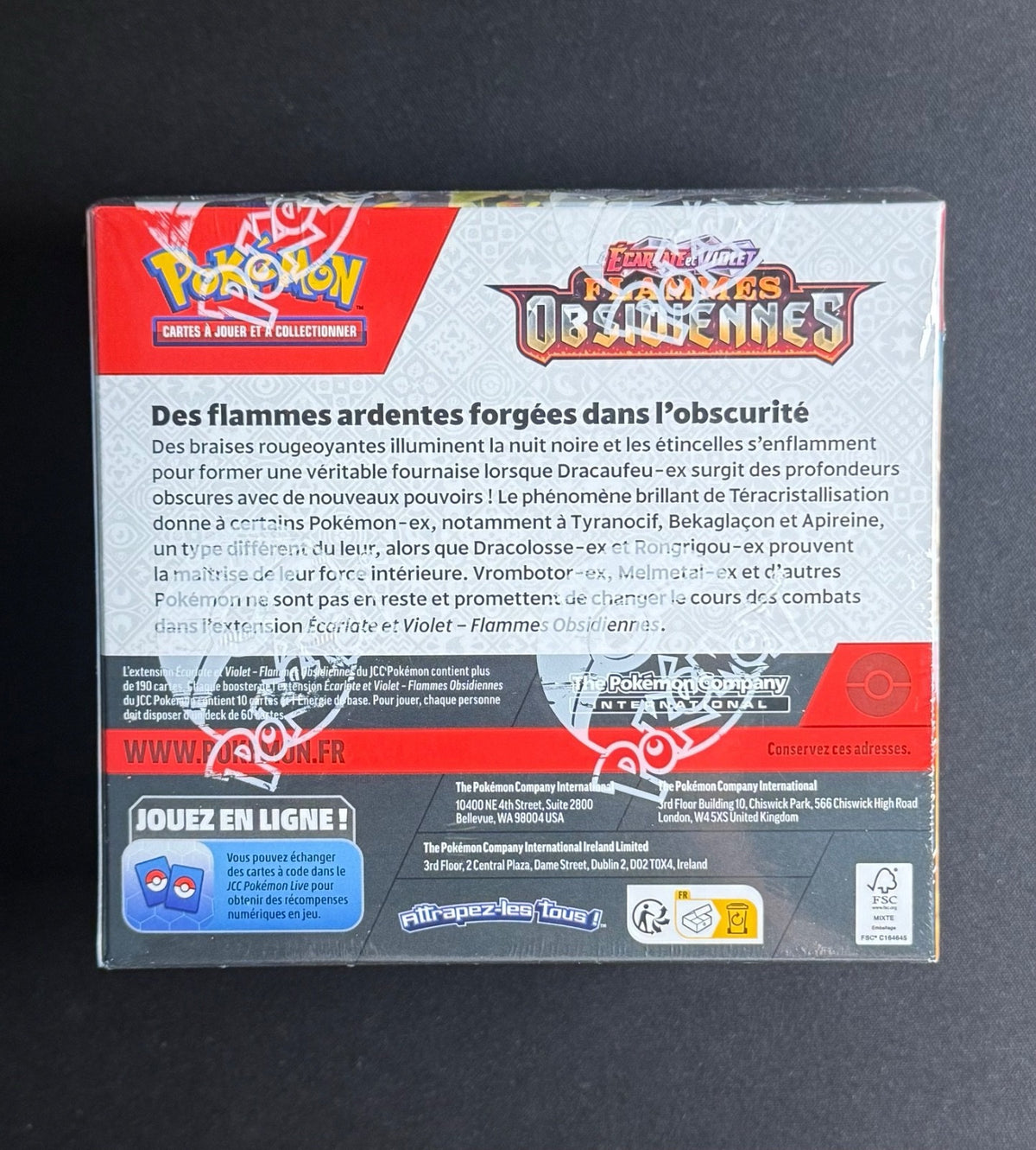 Display – Écarlate et Violet : Flammes Obsidiennes (EV03)