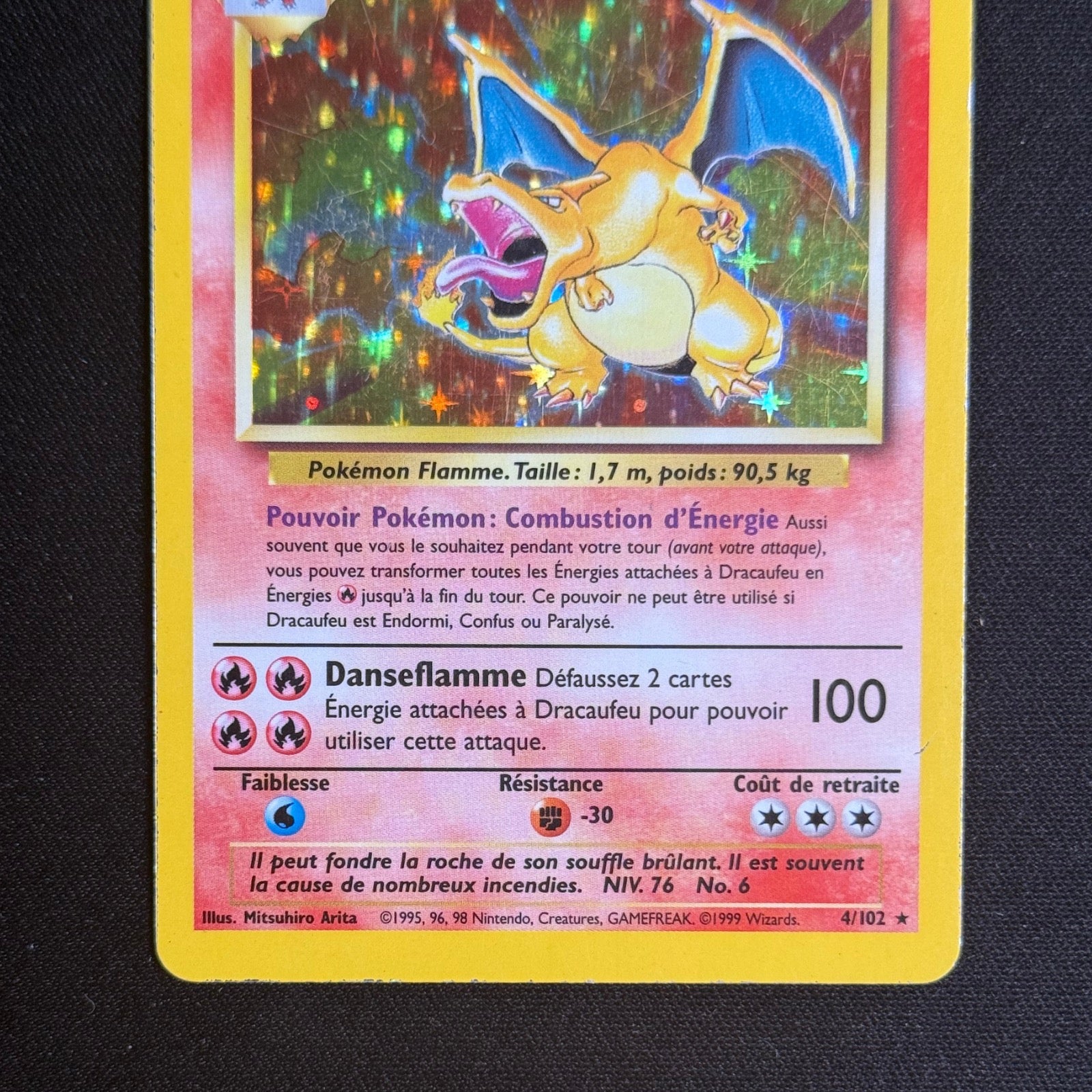 Dracaufeu Holographique 4/102 - Set de Base