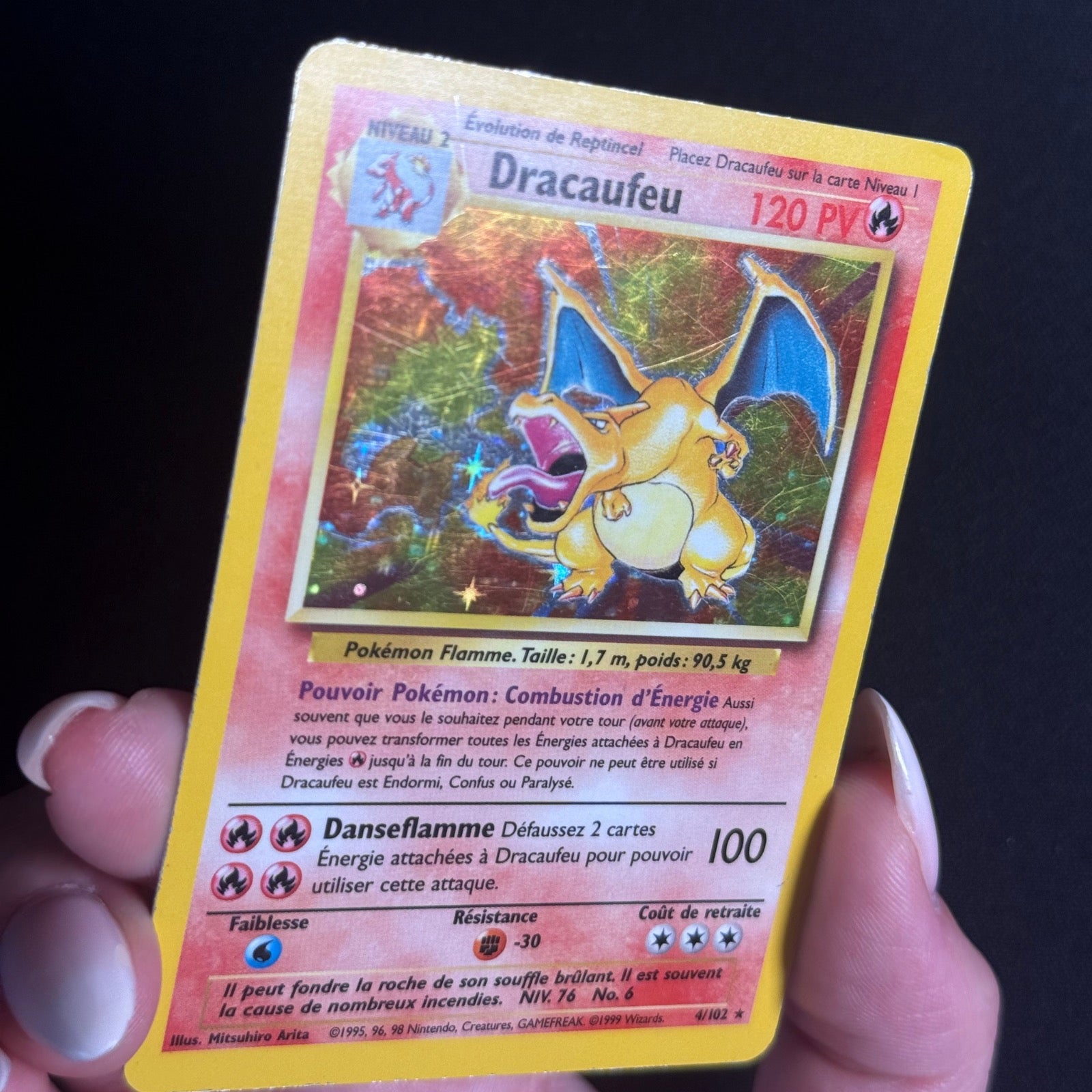 Dracaufeu Holographique 4/102 - Set de Base