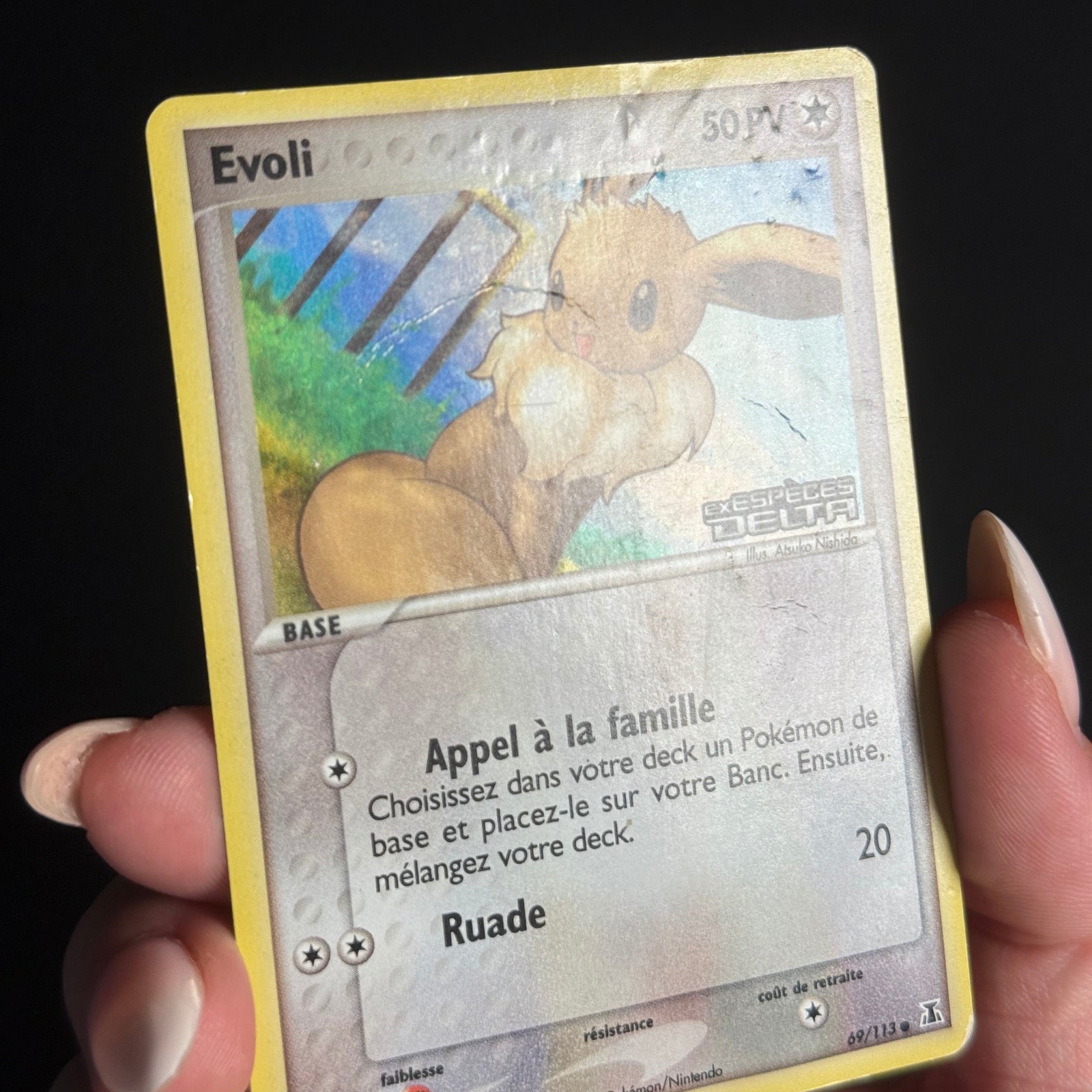 Évoli Reverse 69/113 - EX Espèces Delta