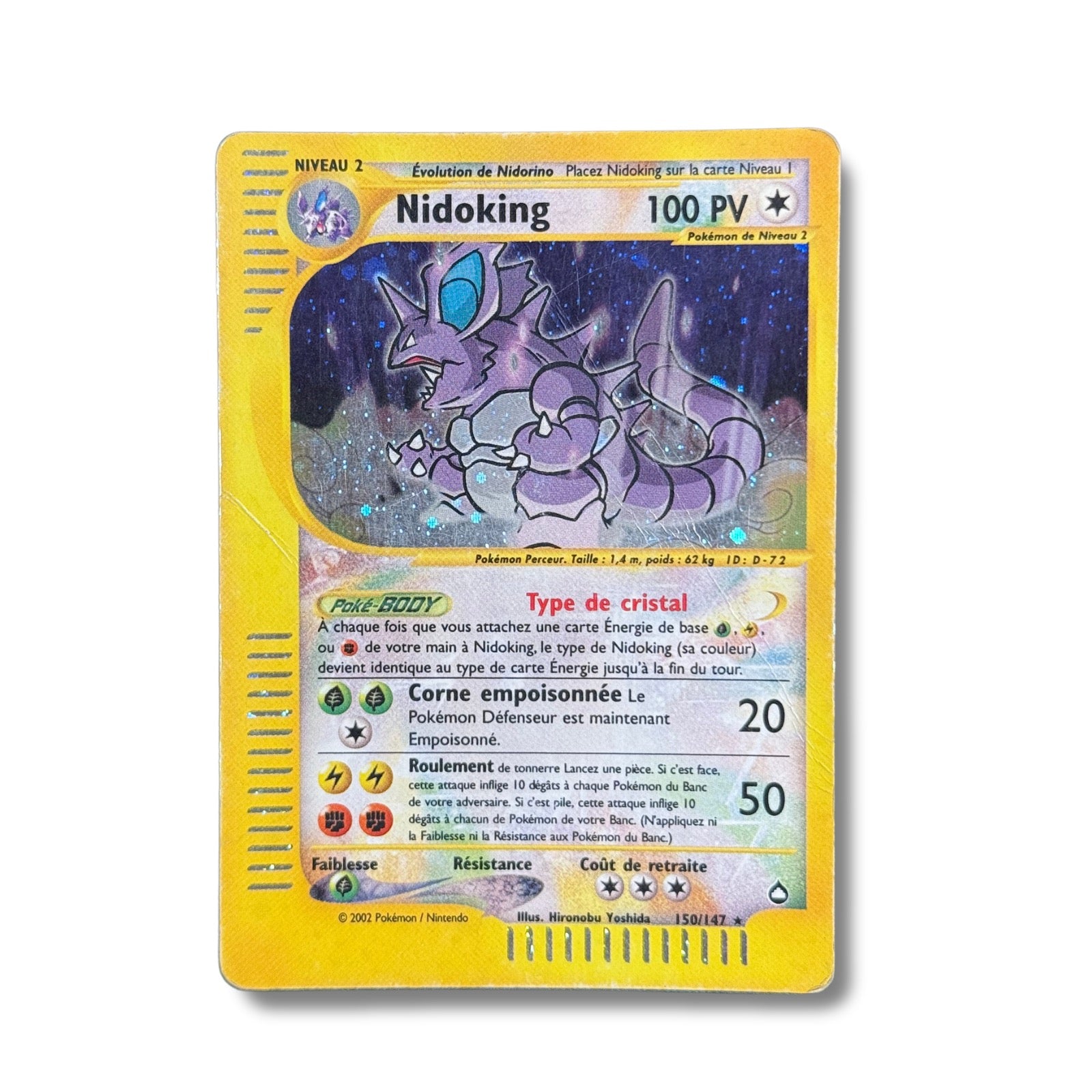 Nidoking Cristal 150/147 - Aquapolis