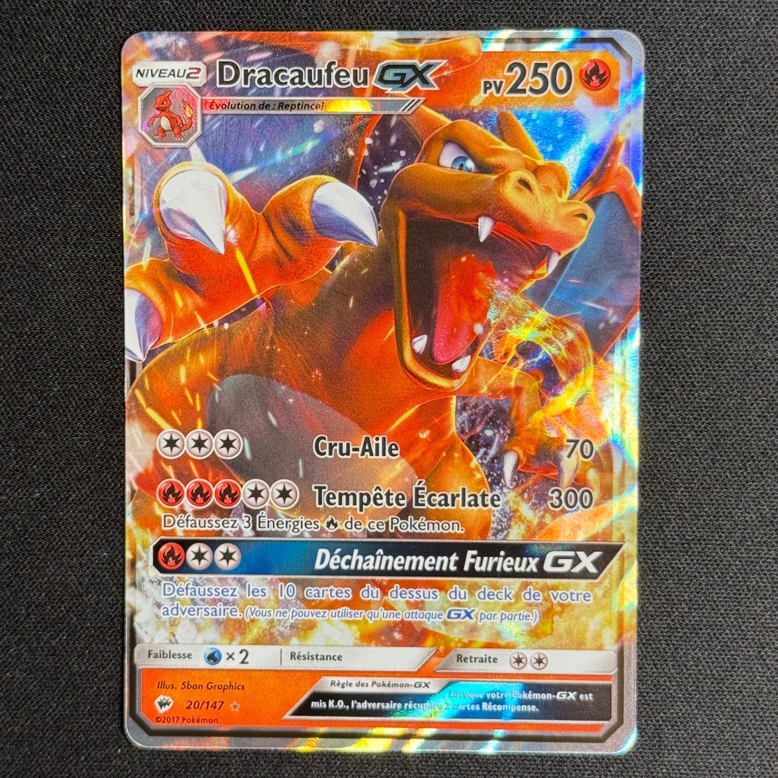 Dracaufeu GX 20/147 - Ombres Ardentes