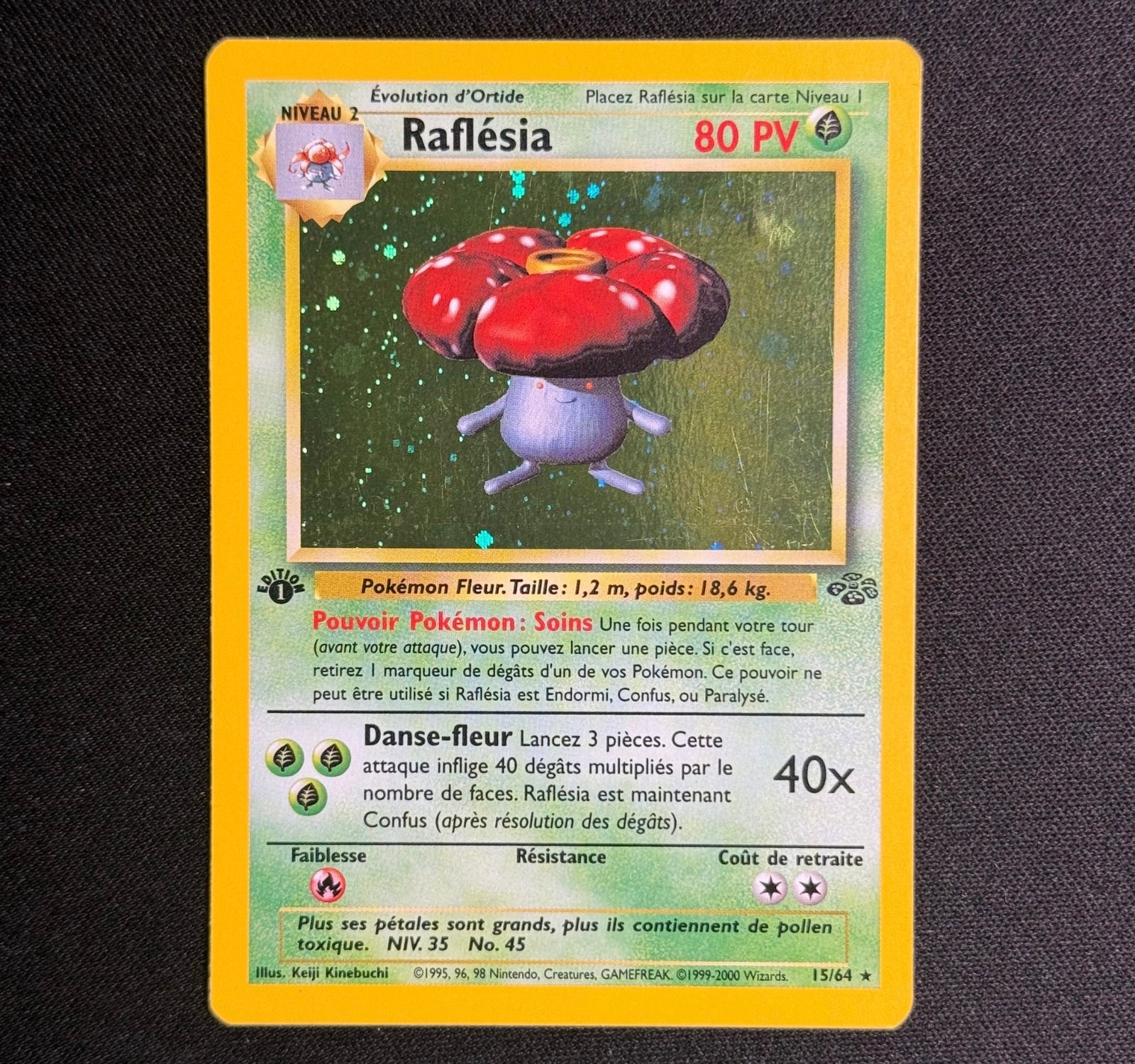 Raflésia Holographique Ed.1 15/64 - Jungle