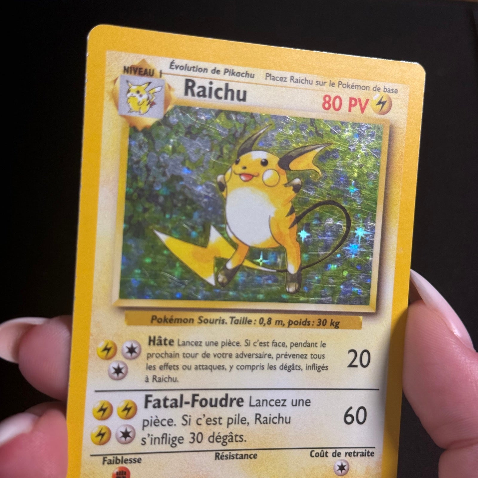 Raichu Holographique 14/102 - Set de Base