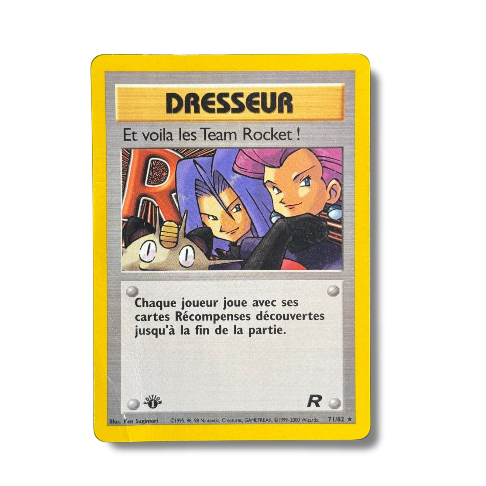 Et voila les Team Rocket ! Holographique Ed.1 71/82 - Team Rocket