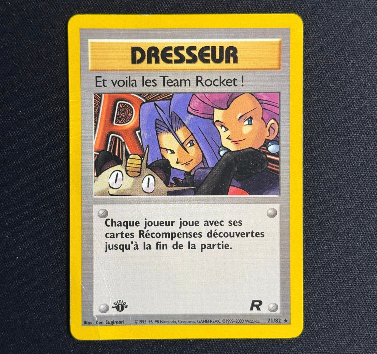 Et voila les Team Rocket ! Holographique Ed.1 71/82 - Team Rocket