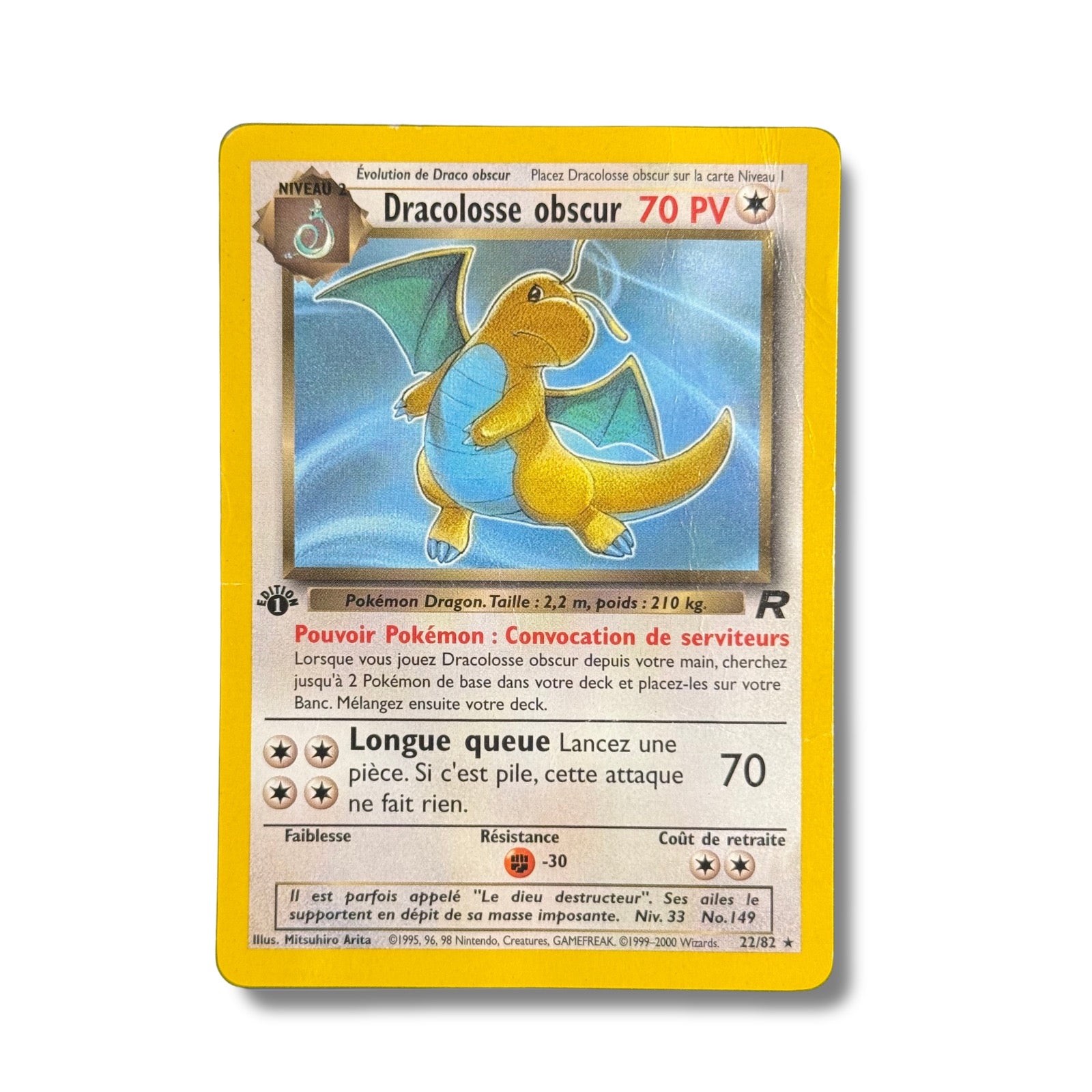 Dracolosse Obscur Holographique Ed.1 22/82 - Team Rocket