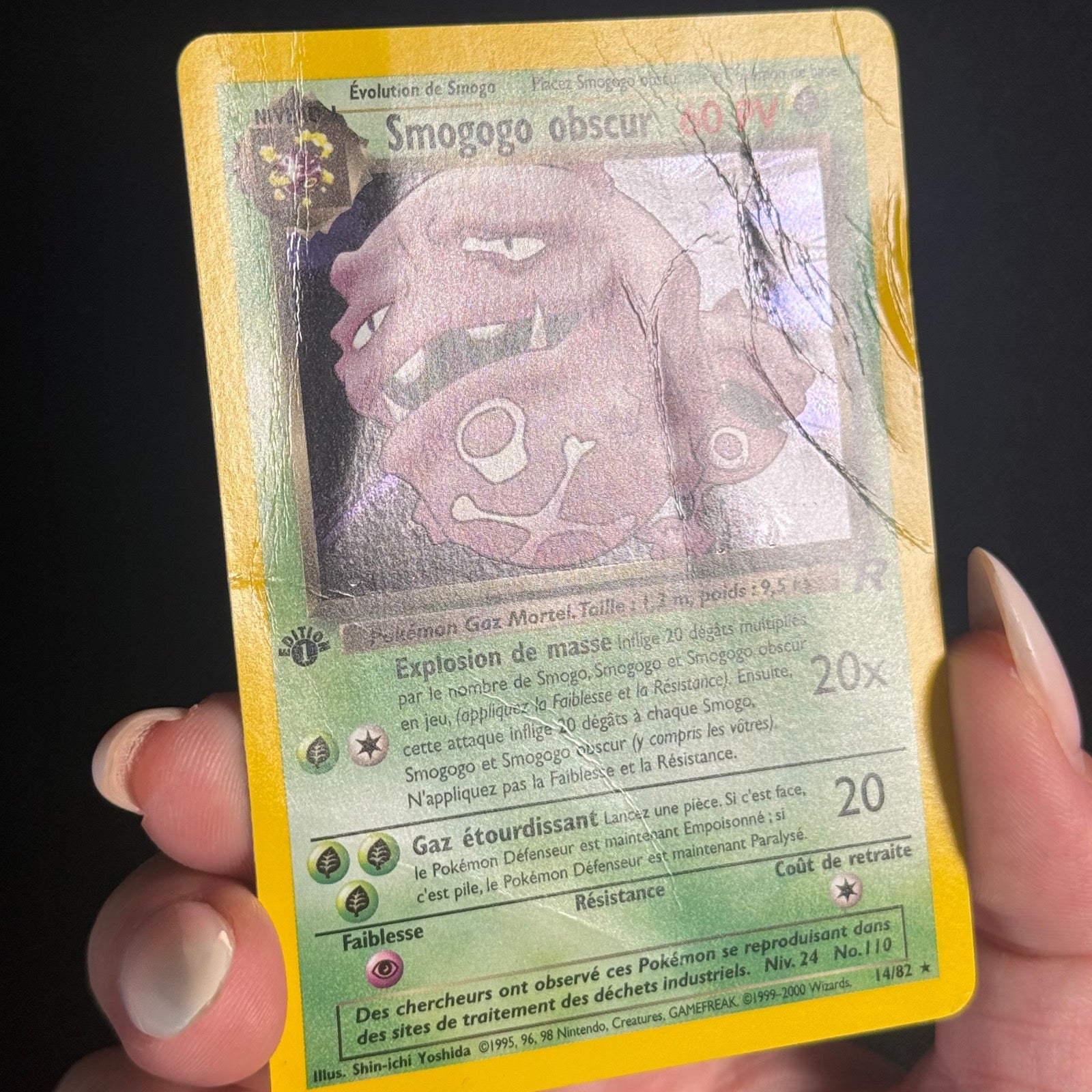 Smogogo Obscur Holographique Ed.1 14/82 - Team Rocket