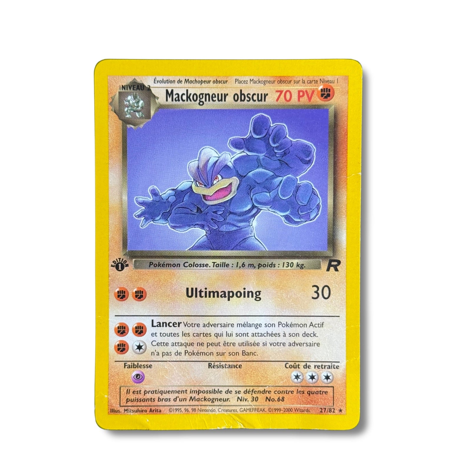 Mackogneur Obscur Ed.1 27/82 - Team Rocket
