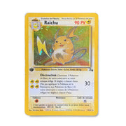 Raichu Holographique Ed.1 14/62 - Fossile