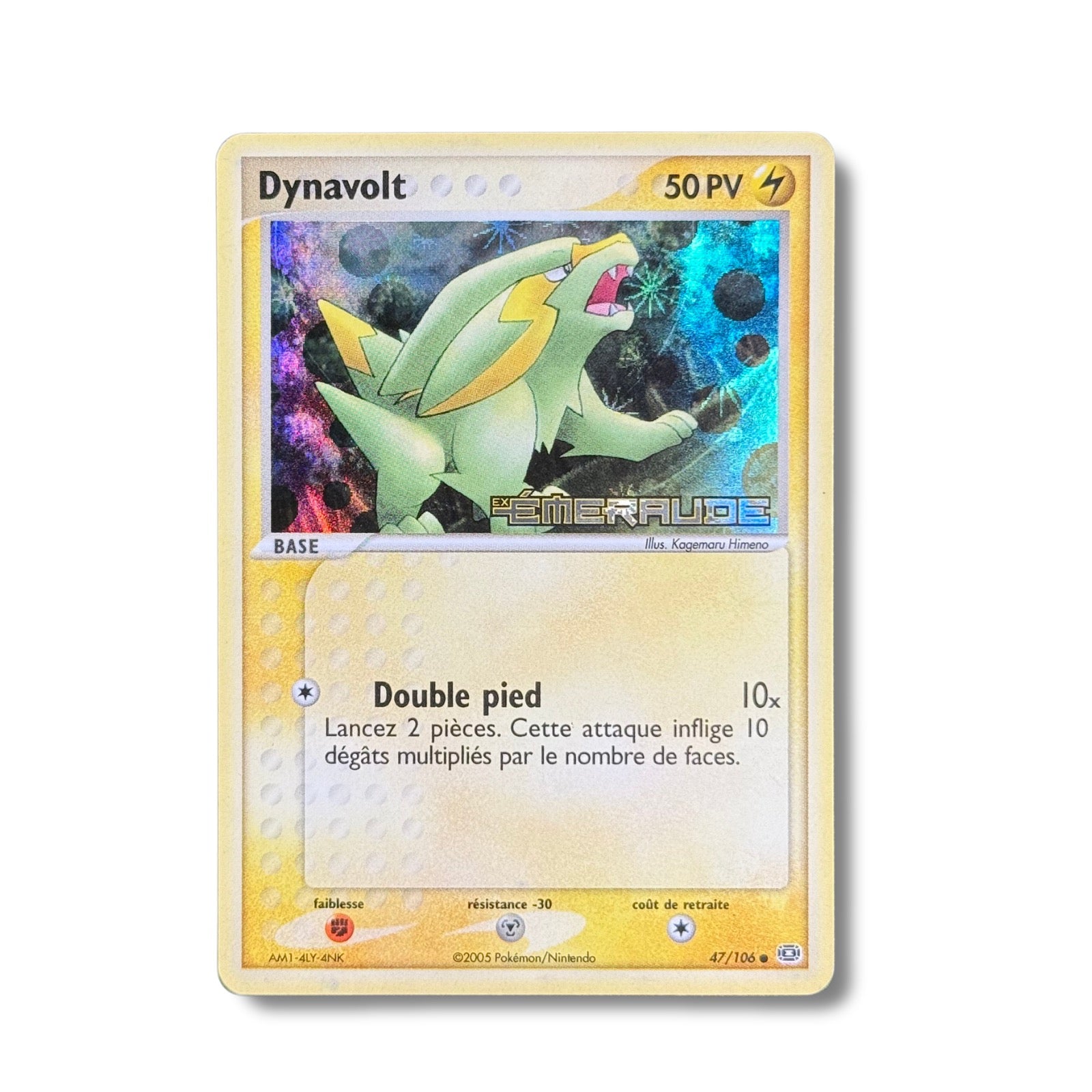 Dynavolt Reverse 47/106 - EX Émeraude