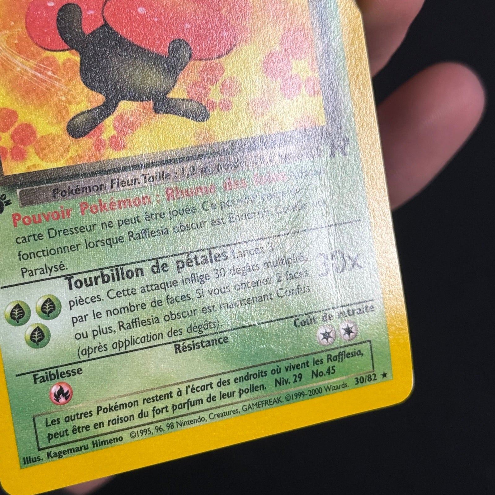 Rafflesia Obscur Ed.1 30/82 - Team Rocket