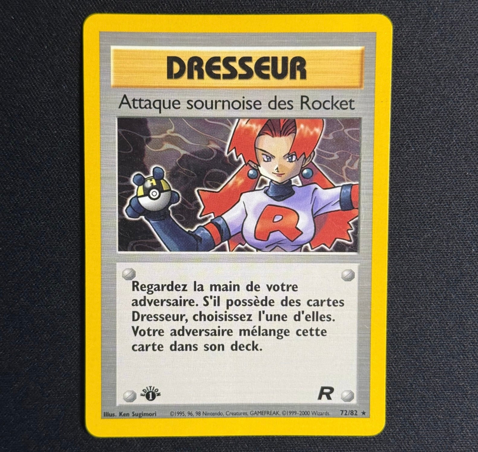 Attaque sournoise des Rocket Ed.1 72/82 - Team Rocket