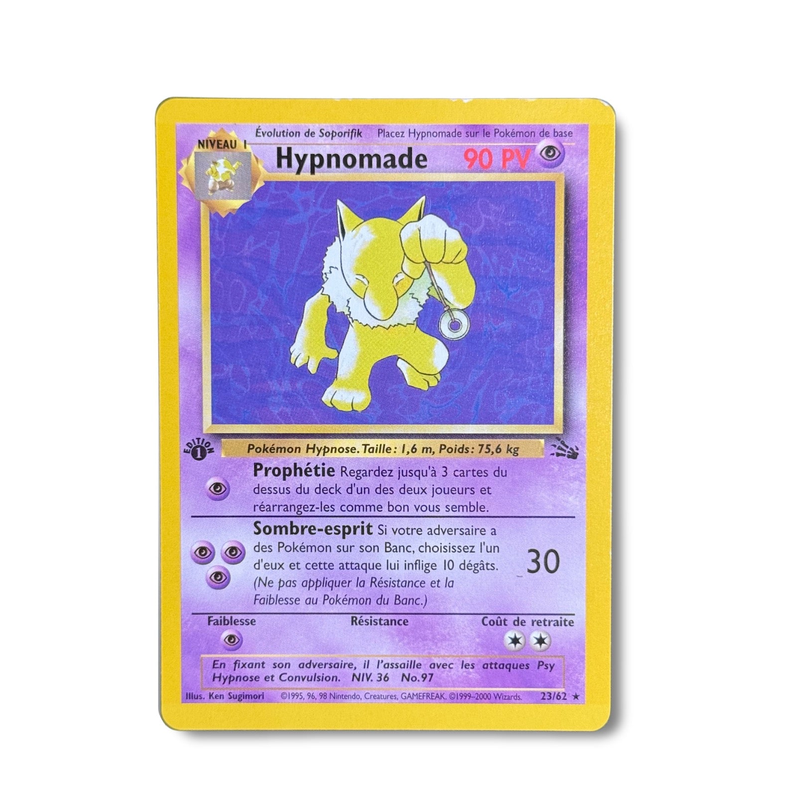 Hypnomade Holographique Ed.1 23/62 - Fossile