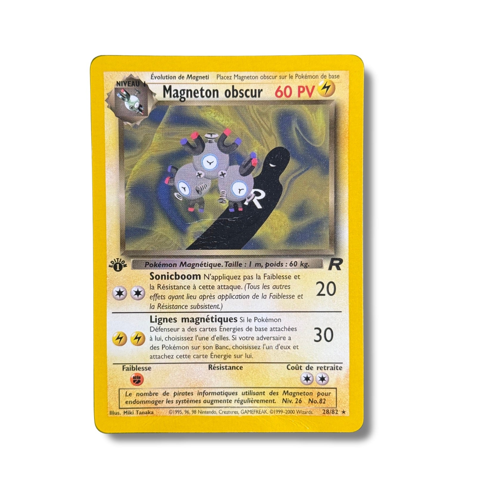 Magneton Obscur Ed.1 28/82 - Team Rocket