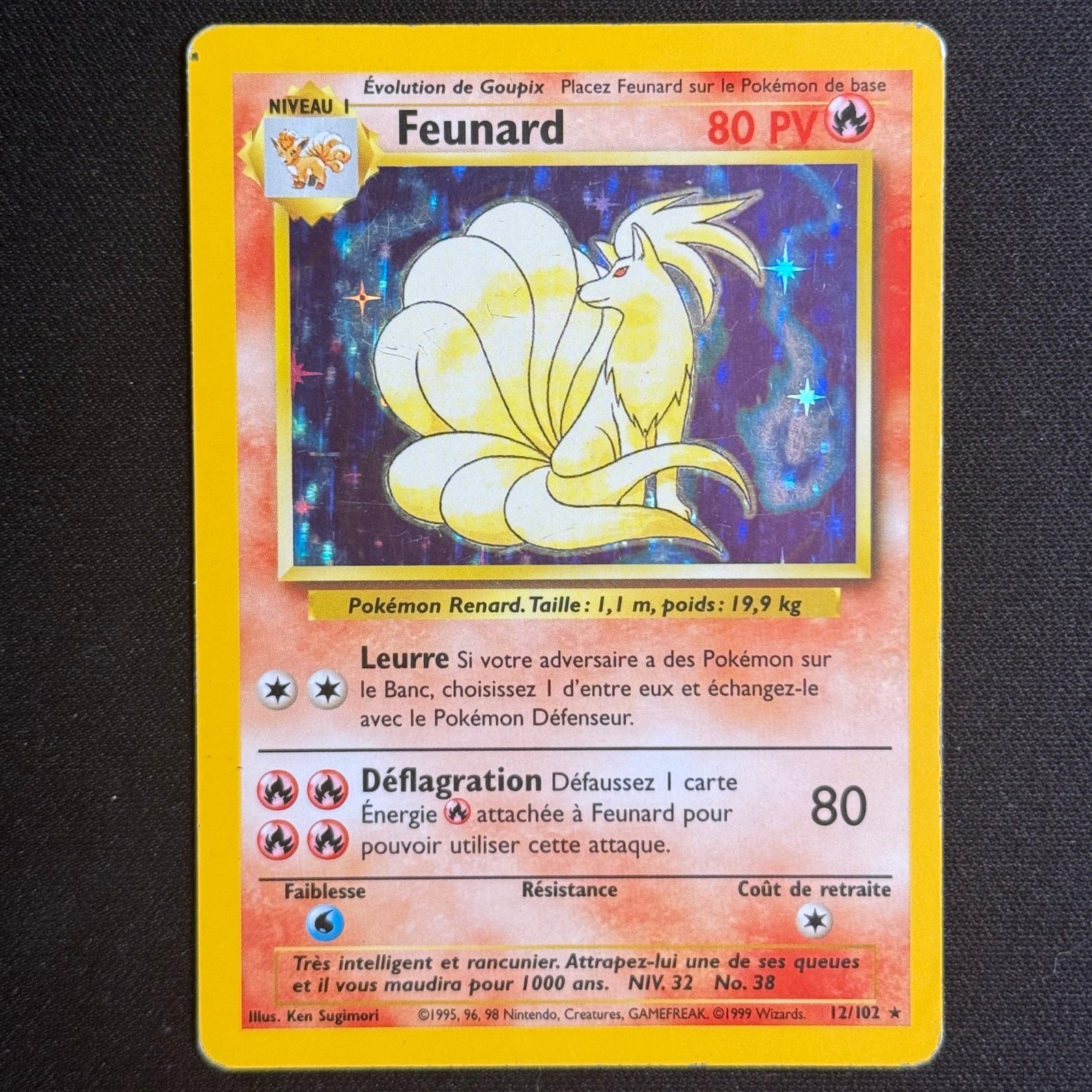 Feunard Holographique 12/102 - Set de Base