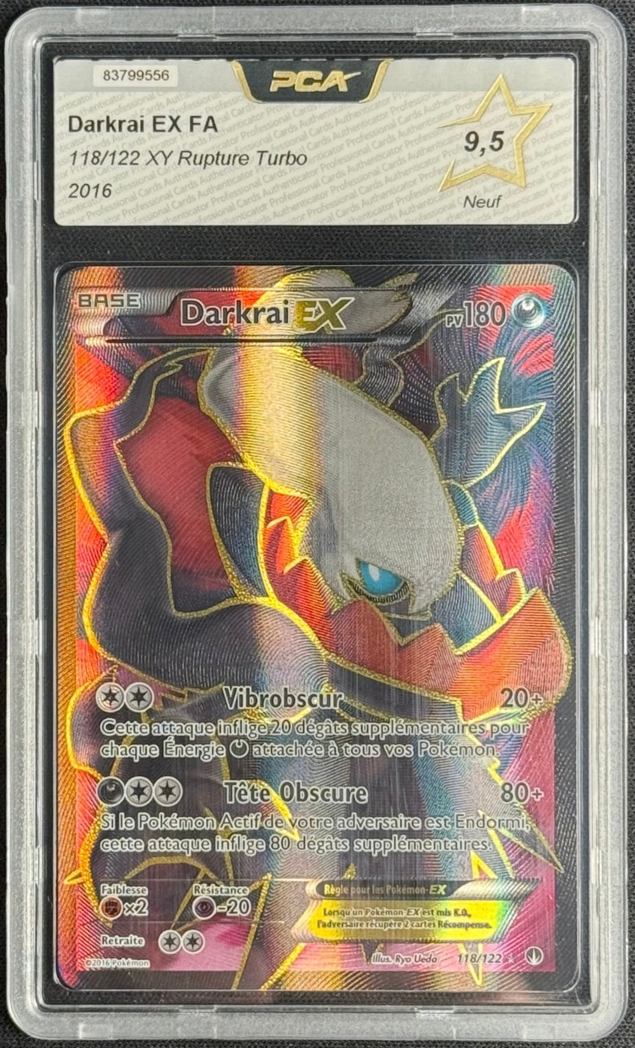 Darkrai EX 118/122 - PCA 9,5