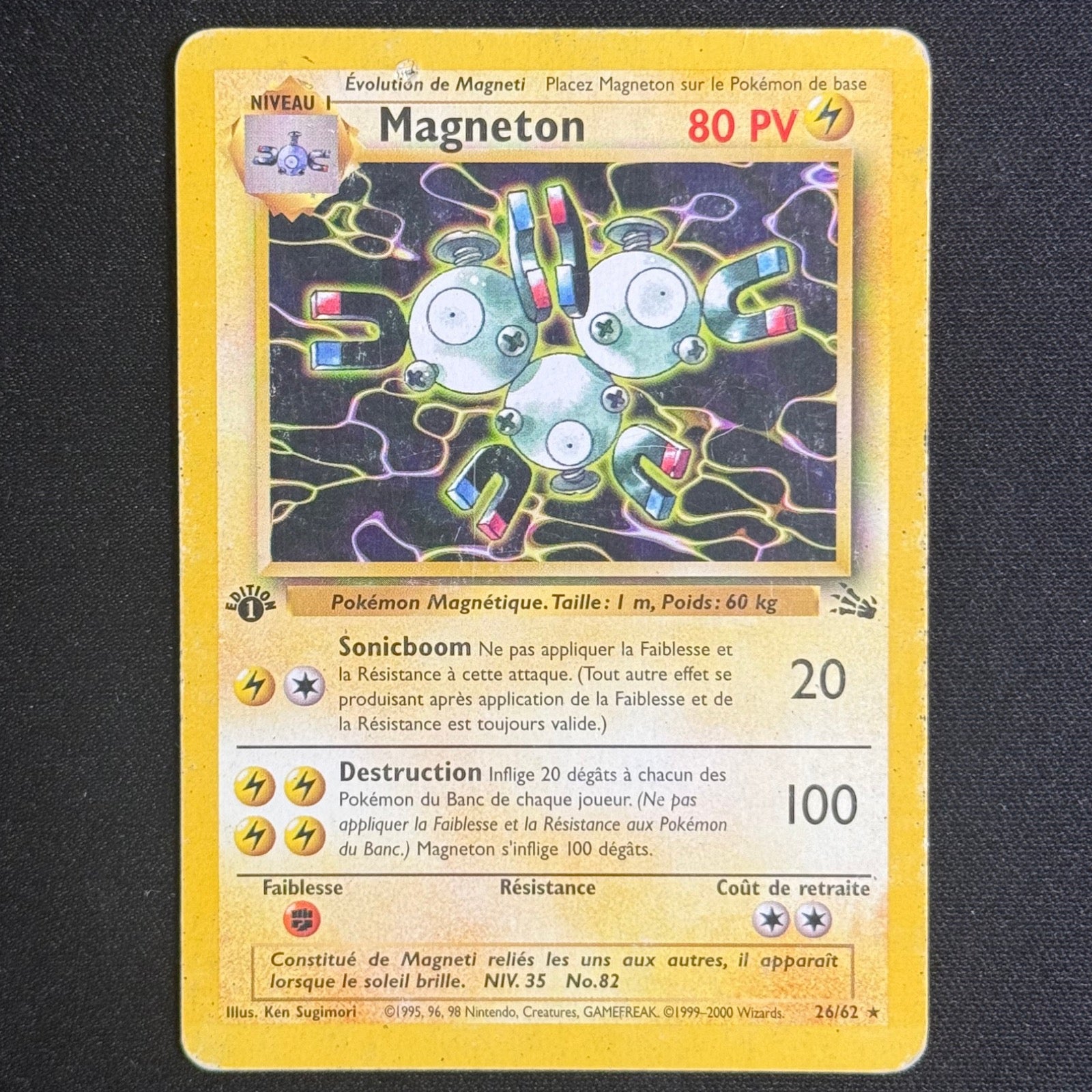 Magneton Ed.1 26/62 - Fossile