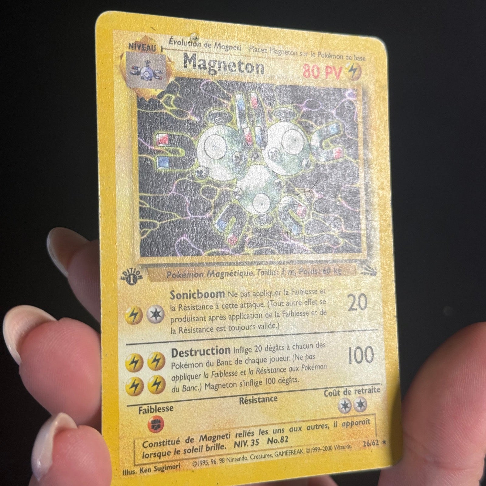 Magneton Ed.1 26/62 - Fossile