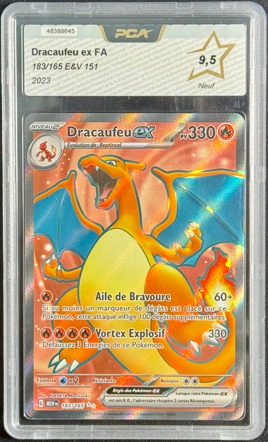 Dracaufeu EX 183/165 - PCA 9,5