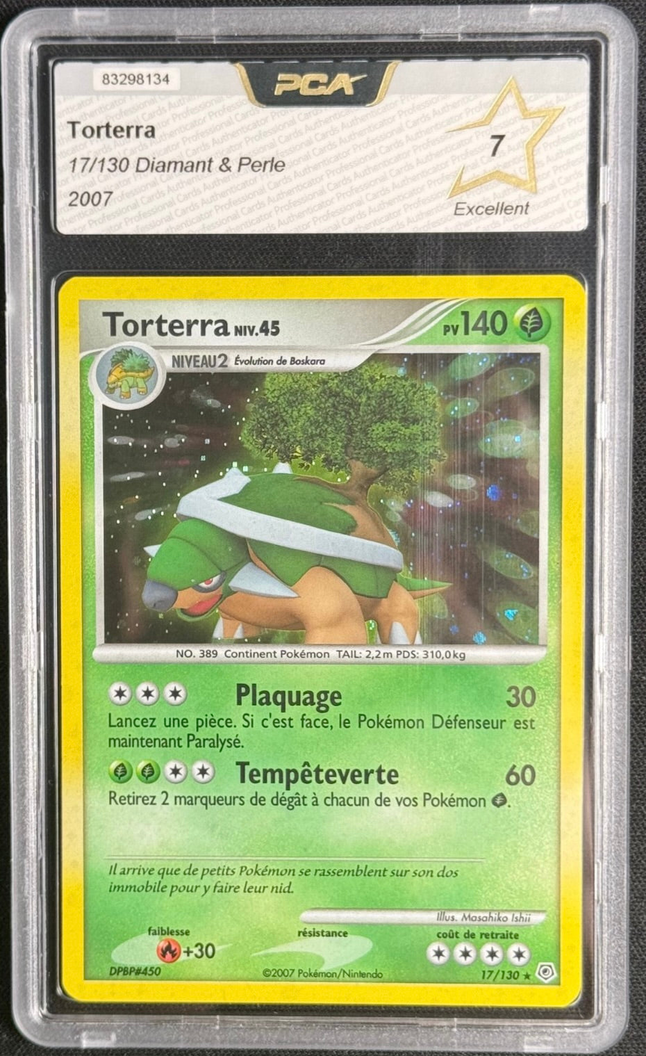 Torterra Holographique 17/130 - PCA 7