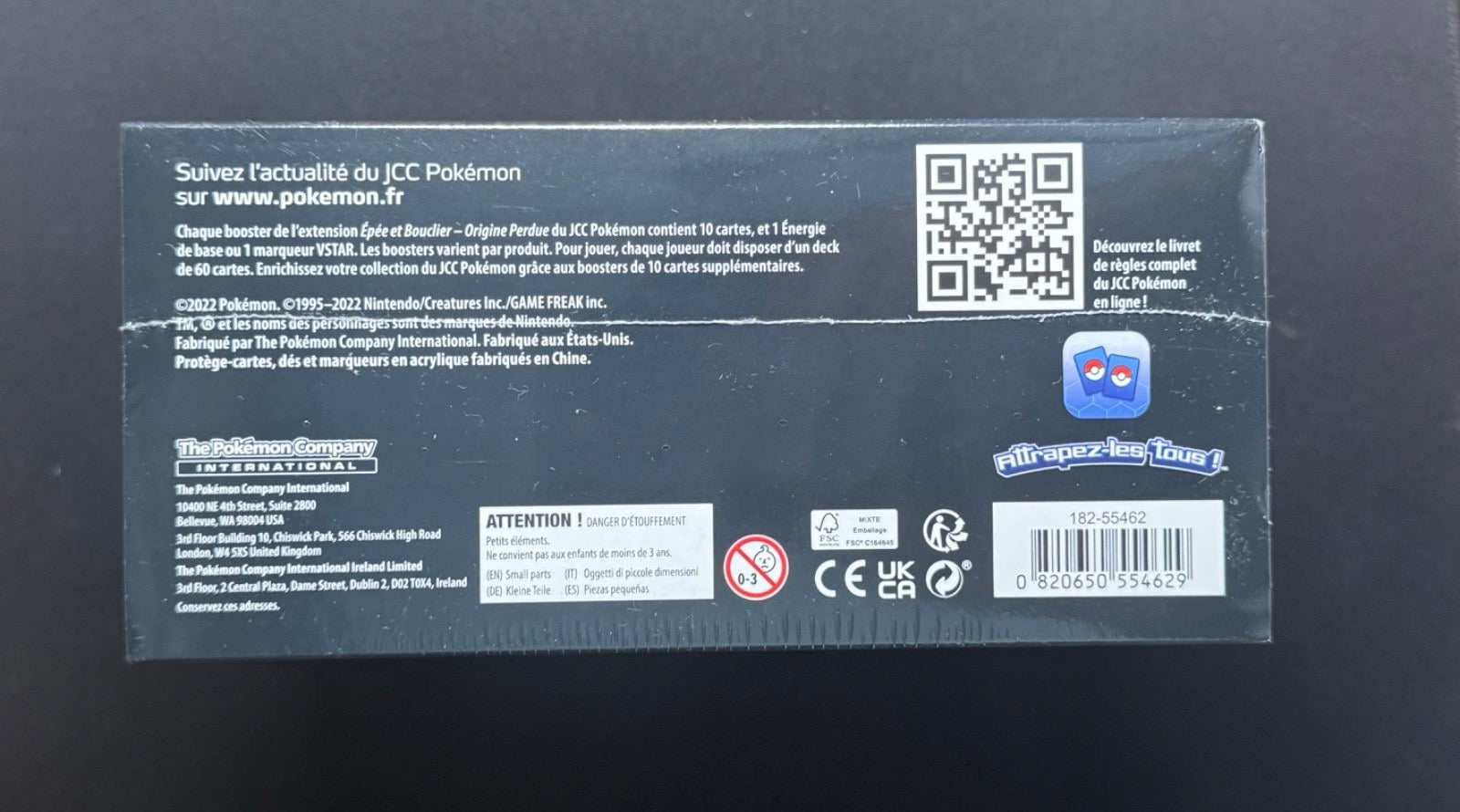 Coffret Dresseur d'Élite (ETB) – Épée et Bouclier : Origine Perdue (EB11)