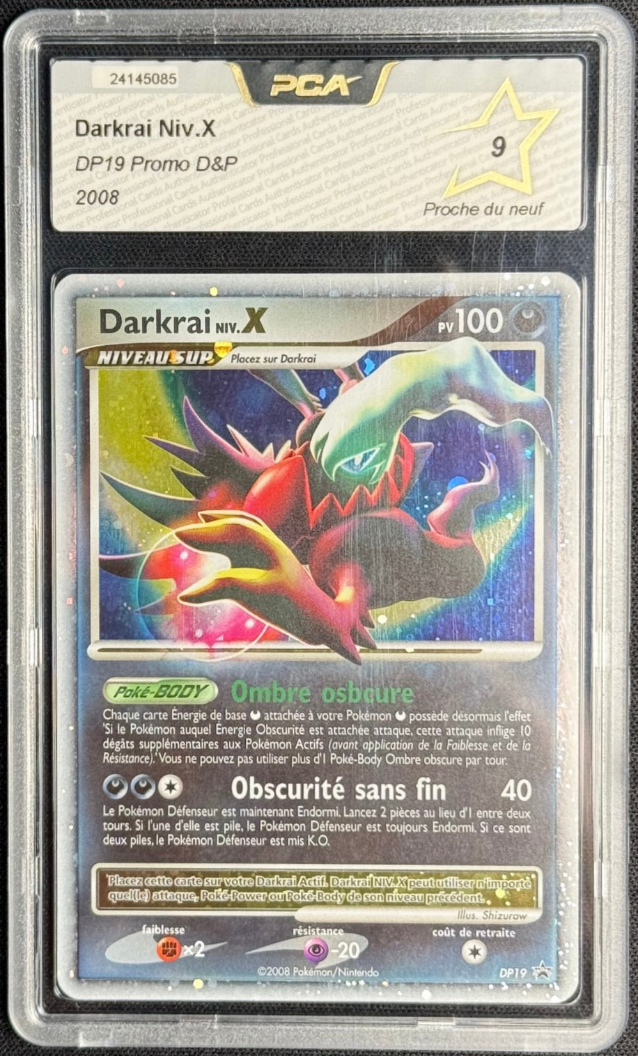 Darkrai NIV.X DP19 - PCA 9
