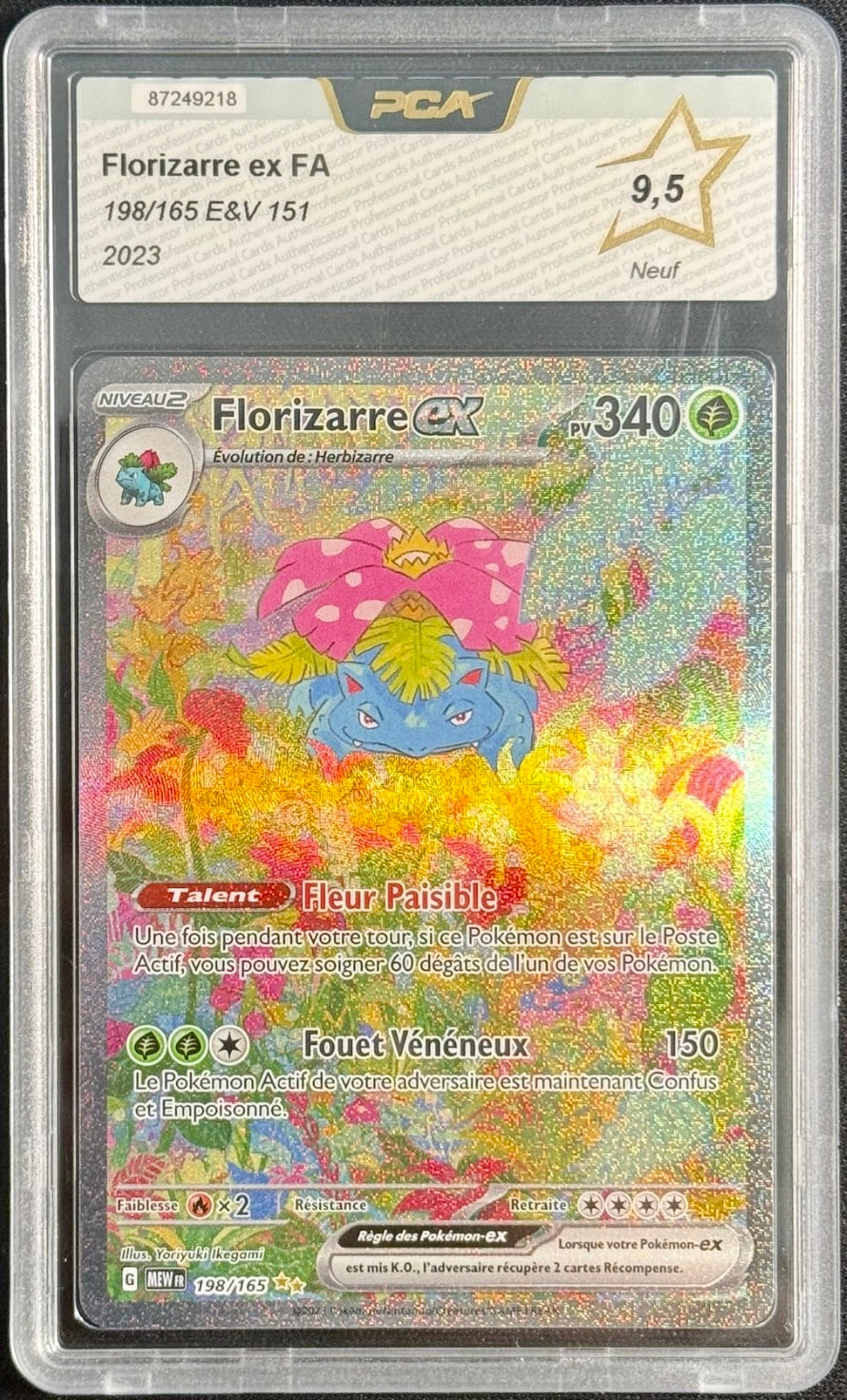 Florizarre EX 198/165 - PCA 9,5