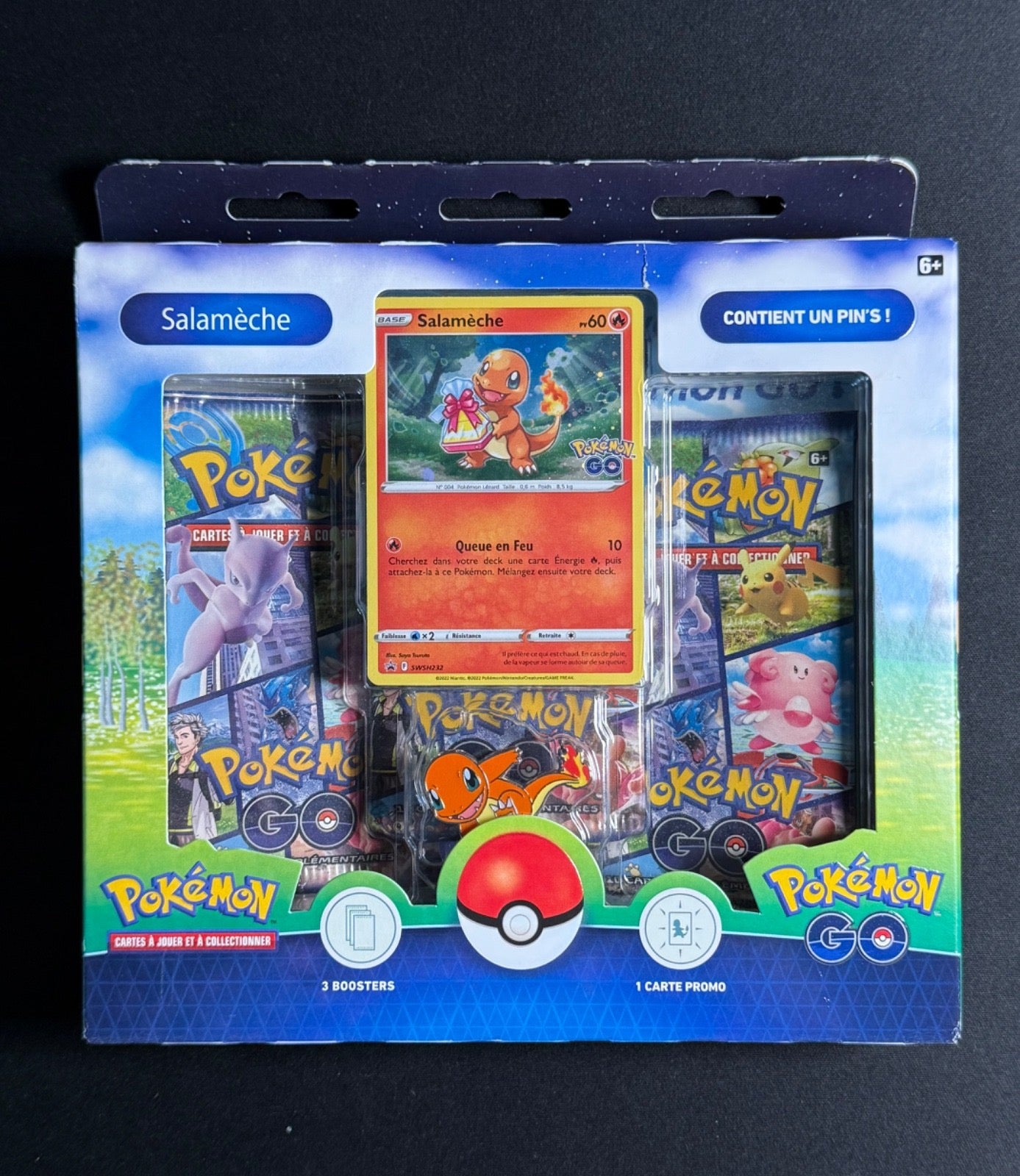 Tripack - Épée et Bouclier : Pokémon GO (EB10.5) - Salamèche