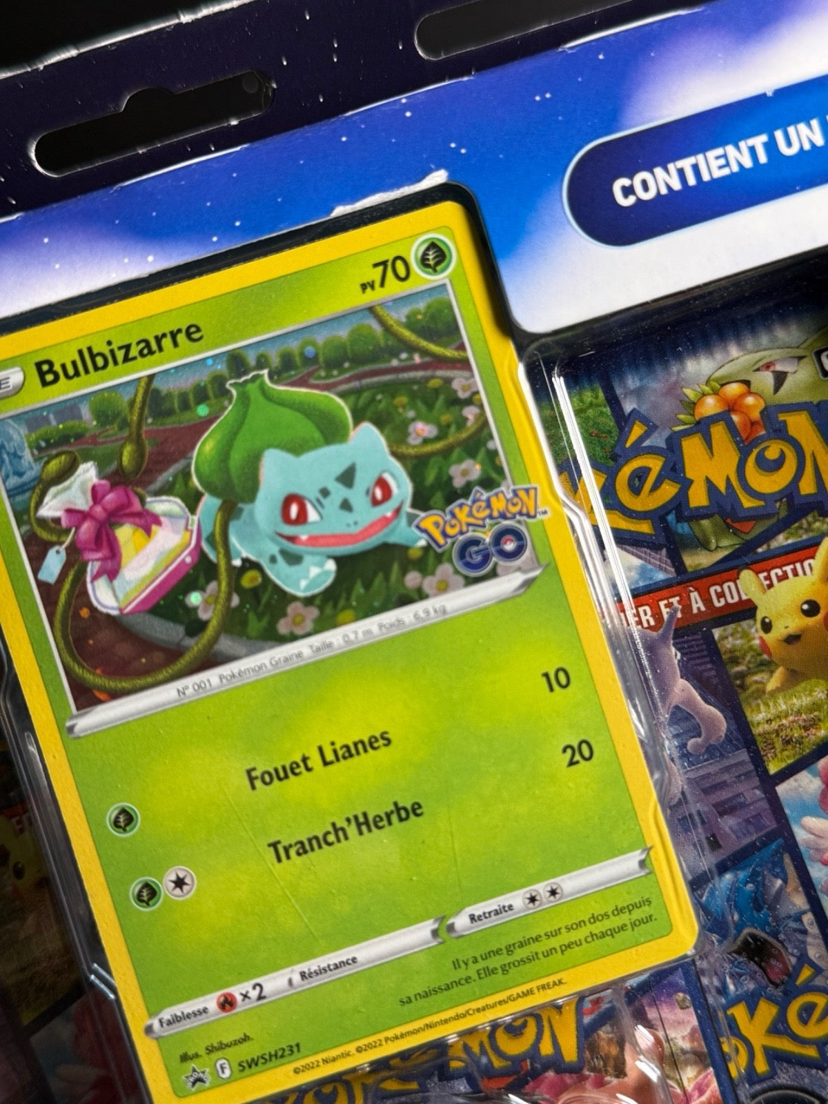 Tripack - Épée et Bouclier : Pokémon GO (EB10.5) - Bulbizarre