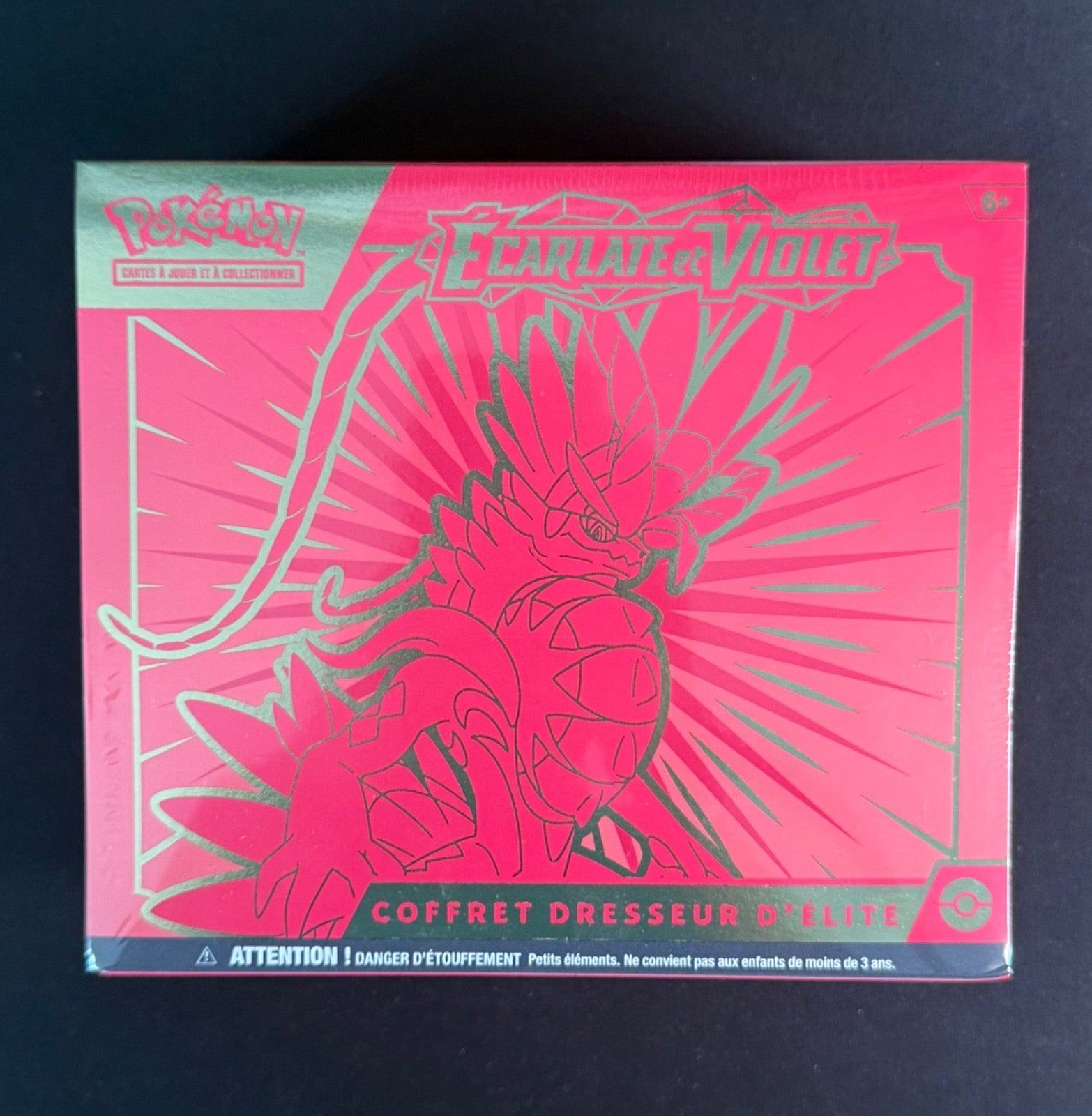 Coffret Dresseur d'Élite (ETB) – Écarlate et Violet de Base (EV01) - Koraidon