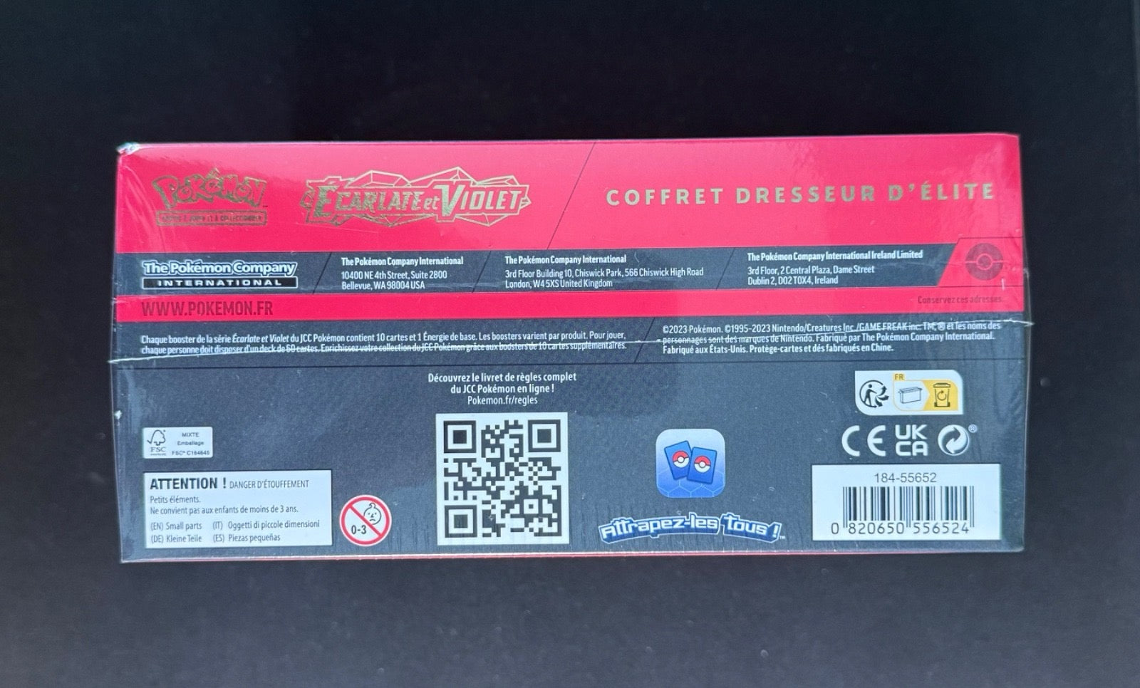 Coffret Dresseur d'Élite (ETB) – Écarlate et Violet de Base (EV01) - Koraidon