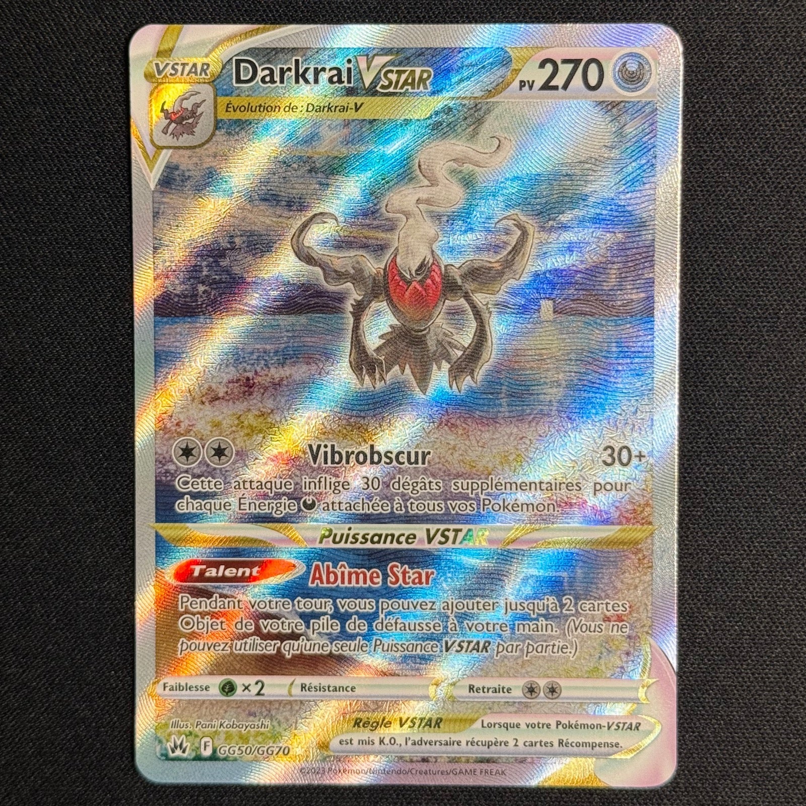 Darkrai VSTAR GG50/GG70 - Zénith Suprême