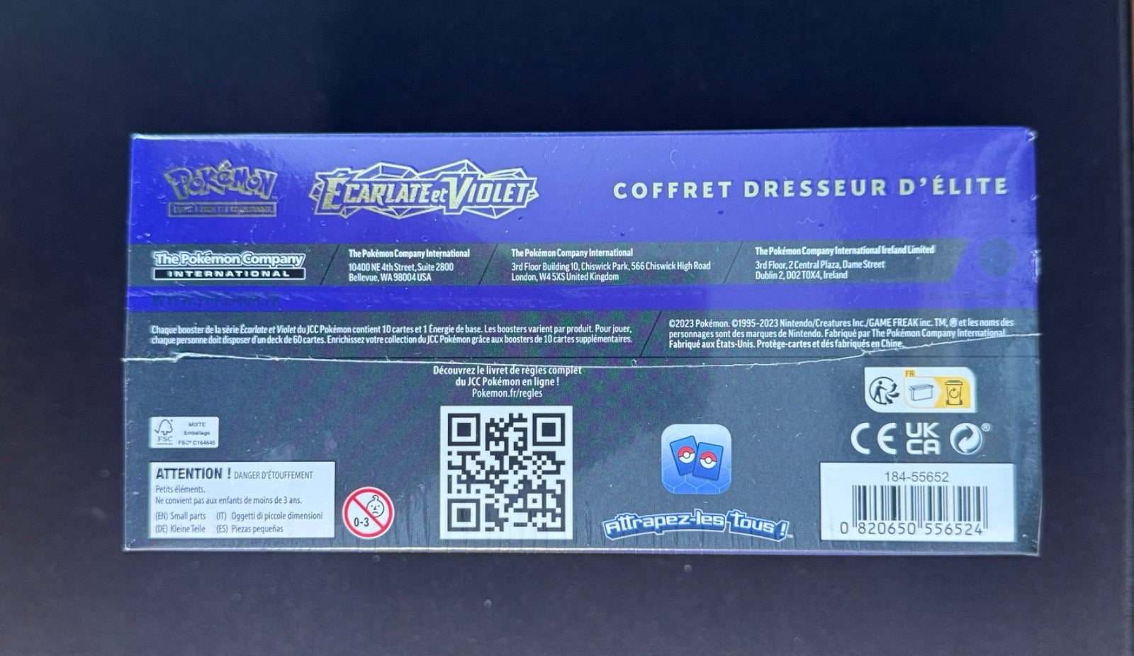 Coffret Dresseur d'Élite (ETB) – Écarlate et Violet de Base (EV01) - Miraidon