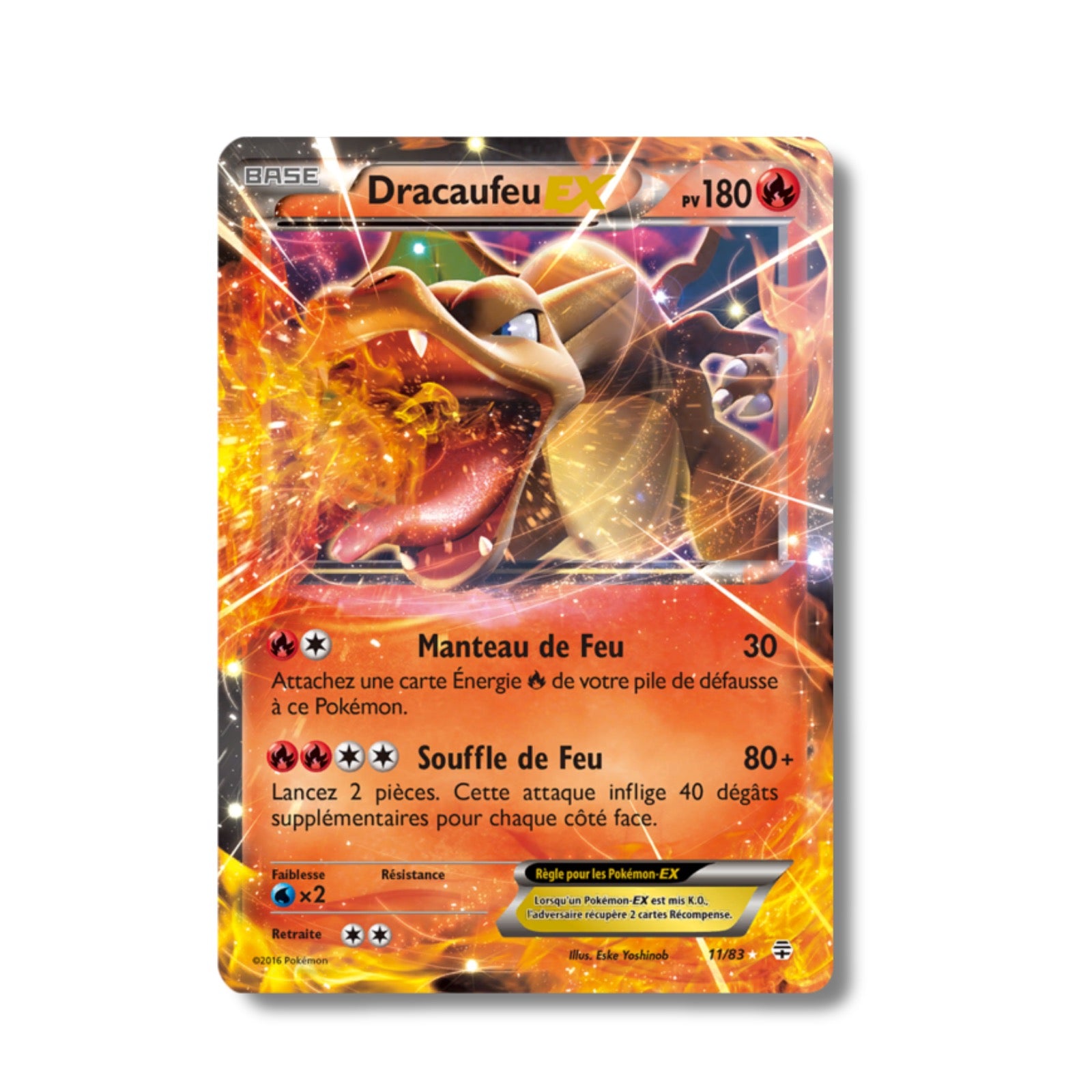 M Charizard EX 101/108 - XY Evolutions