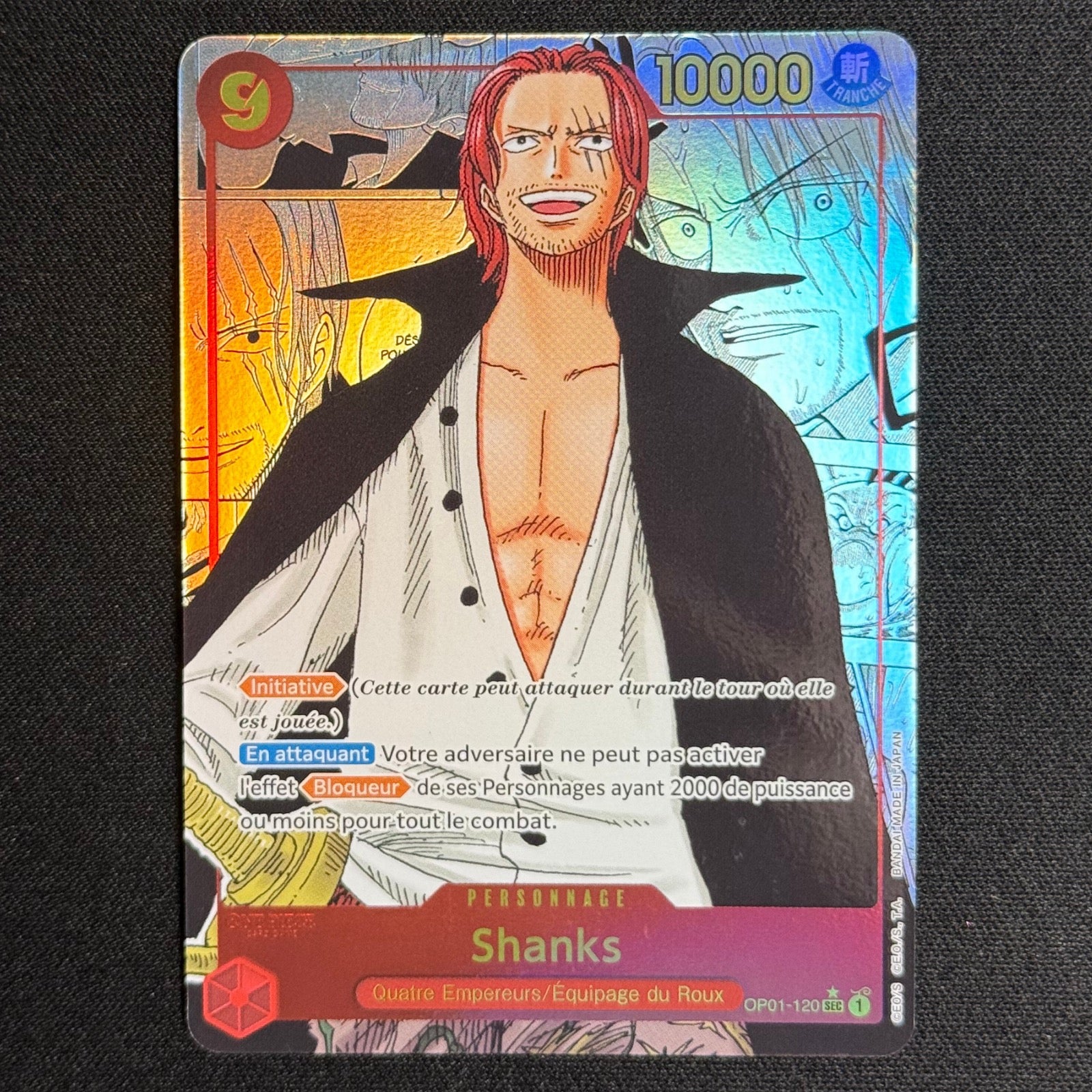 Shanks Manga SEC OP01-120 - PRB01