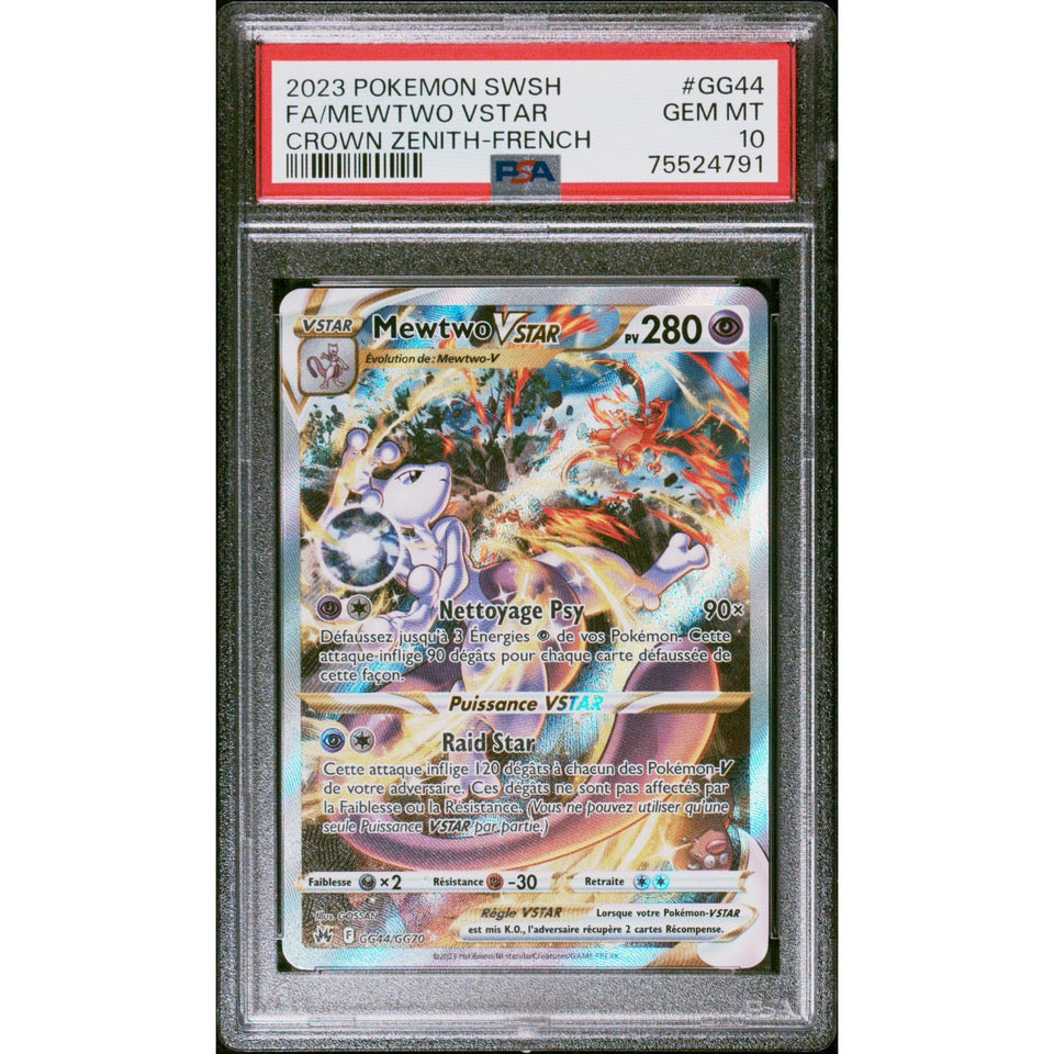Mewtwo VSTAR GG44/GG70 - PSA 10