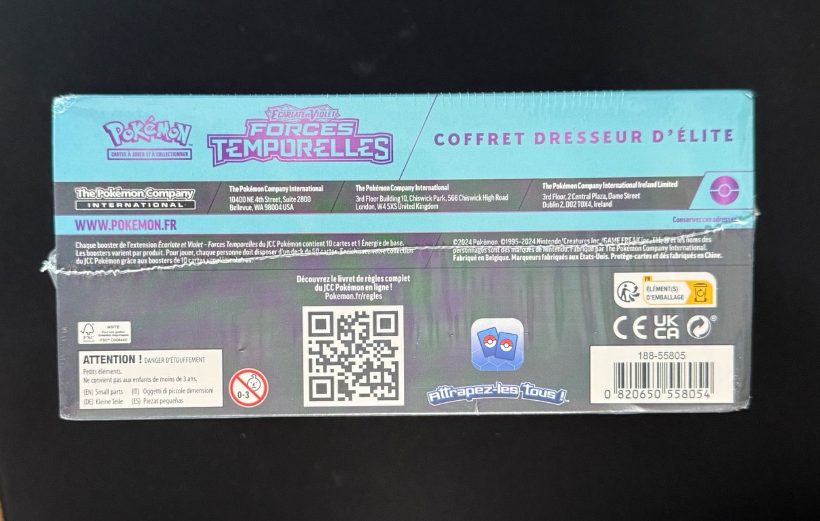 Coffret Dresseur d'Élite (ETB) – Écarlate et Violet : Forces Temporelles (EV05)