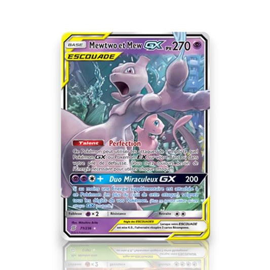 Mewtwo et Mew GX 71/236