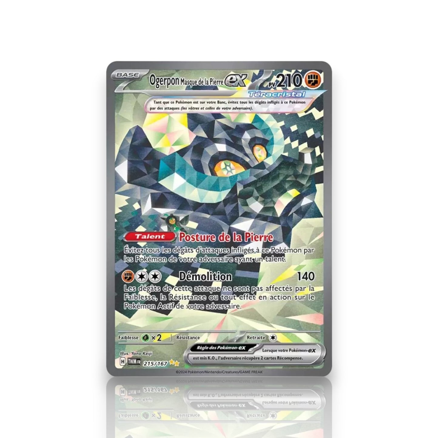 Ogerpon Masque de la Pierre EX 215/167