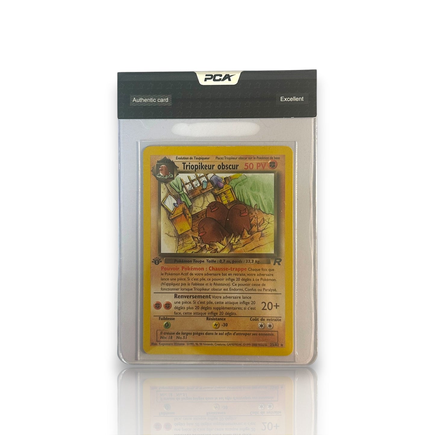 Triopikeur Obscur 23/82 - Pré-grade PCA "Excellent"